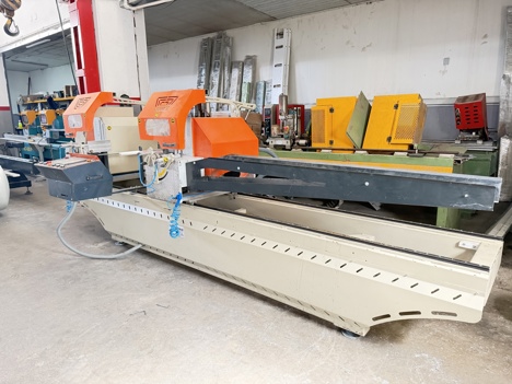 İş Makineleri, Kesme Makinaları (Pvc), Alüminyum Makinaları, Sezermak Alüminyum Çift Kafa Kesim Makinası Bursa