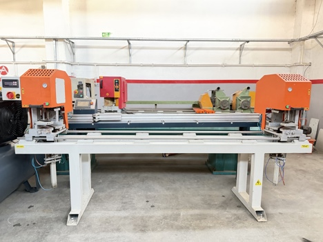 İş Makineleri, Kaynak Makinaları (Pvc), Pvc Makinaları, Anadolu Makina Pvc Çift Kafa Kıl Kaynak 3 Metre Bursa