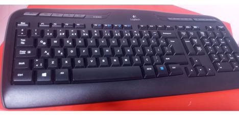 Bilgisayar, Klavye ve Mouse, Kablosuz Klavye Mouse, Logitech Kablosuz Unifying K330 Klavye M180 Mouse