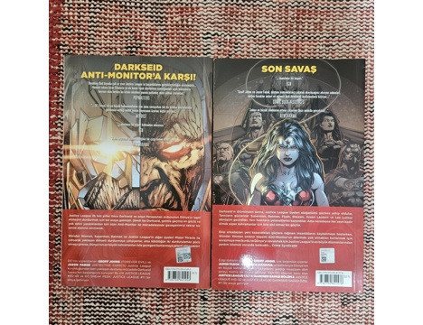 Kitap, Dergi, Çizgi Romanlar, Justice League Darkside Savaşı , Çizgi Roman , Justice League: Darkseid Savaşı 2 Cilt