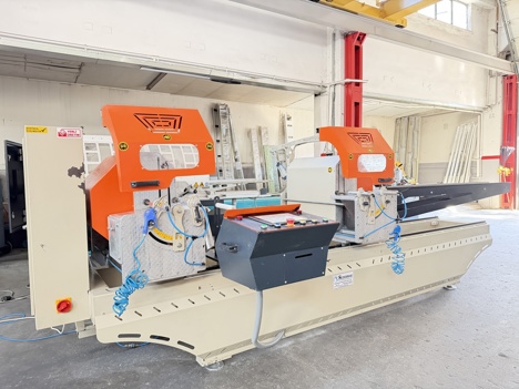 İş Makineleri, Kesme Makinaları (Pvc), Sezermak Marka, Alüminyum Makinaları , Sezermak Alüminyum Çift Kafa Kesim 500 Mm Teste