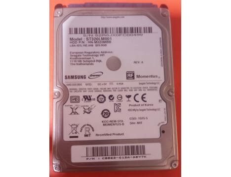 Bilgisayar, Hard Disk, Sata Hdd, Seagate St320lm001 320Gb Laptop Hdd İkinci El 400 Tl