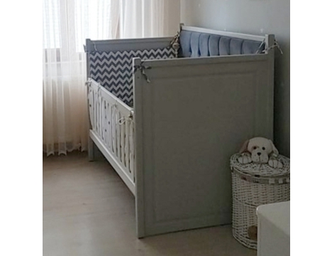 Mobilya, Bebek, Çocuk, Genç Odası, Pierre Cardin , Bebek Yatağı Sabit Yataklı Beşik
