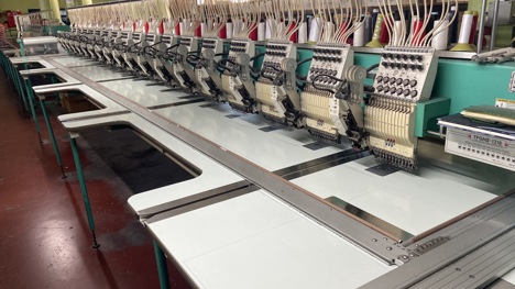 İş Makineleri, Nakış Makinaları, Tcmx-60915, Tajima Süzene Nakış Makinesi 2018 İkinci El 38.000 Usd