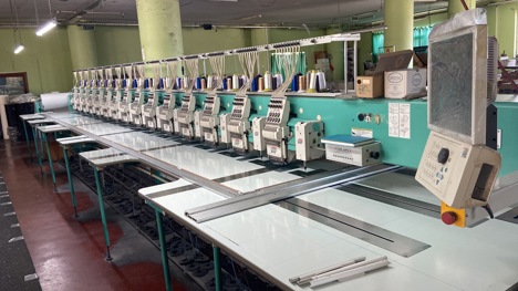 İş Makineleri, Nakış Makinaları, Tcmx-60915, Tajima Süzene Nakış Makinesi 2018 İkinci El 38.000 Usd