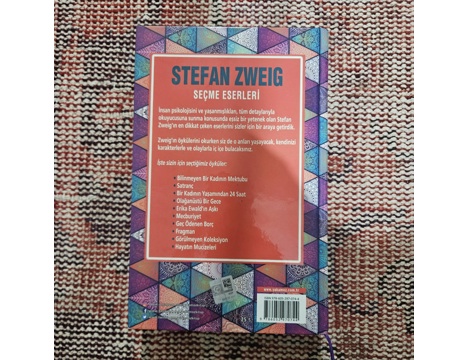 Kitap, Dergi, Romanlar (Yabancı Yazarlar), Yakamoz Yayınları, Stefan Zweig Ciltli Özel Baskı Sıfır 300 Tl İstanbul