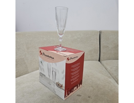 Ev, Bahçe Eşyaları, Cam Eşyalar, Cam Bardak Takımı, Paşabahçe Diamond 6Lı Flüt Sıfır Kutulu 300 Tl İstanbul