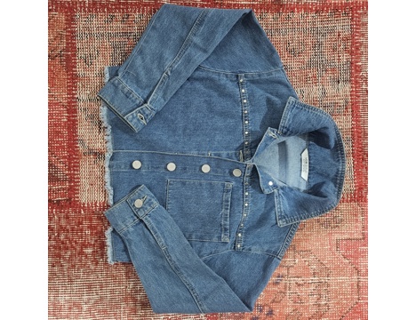 Giyim Eşyası, Çocuk Giyim, Lcw 13-14 Yaş Crop Kot Ceket İkinci El 200 Tl İstanbul