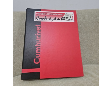 Antika Eşya, Dergi, Dergi Albüm, Cumhuriyet 80 Yılı Anı Kitabı Sıfır 280 Tl İstanbul