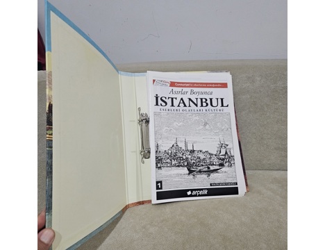 Antika Eşya, Dergi, İstanbul Konulu Dergi Seti, Cumhuriyet Asırlar Boyunca İstanbul Kitabı Sıfır 300 Tl