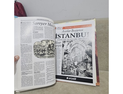 Antika Eşya, Dergi, İstanbul Konulu Dergi Seti, Cumhuriyet Asırlar Boyunca İstanbul Kitabı Sıfır 300 Tl