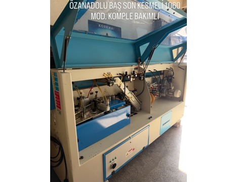 İş Makineleri, Kenar Bantlama Makinaları, Özanadolu Makina Kbm1060 Baş Kesmeli Bantlama