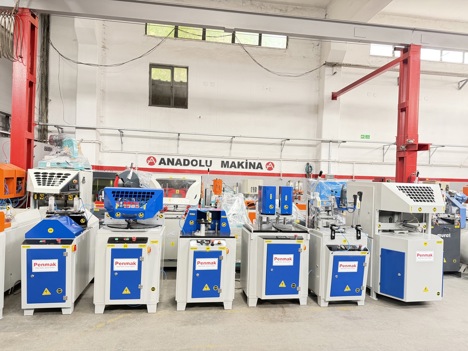 İş Makineleri, Komple Pvc Makinaları, Penmak Makina, Penmak Kıl Kaynaklı Pvc Makinaları Tam Set 6 Adet