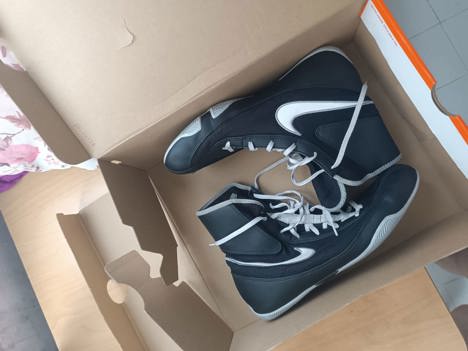 Giyim Eşyası, Erkek Ayakkabı, Nike, 45, Deri Boks Ayakkabısı , Boks Ayakkabısı Orijinal Yeni Gibi