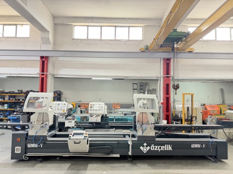İş Makineleri, Kesme Makinaları (Pvc), Özçelik Marka, Alüminyum Makinaları , Özçelik Gemını V Alüminyum Çift Kafa Kesim ( 550
