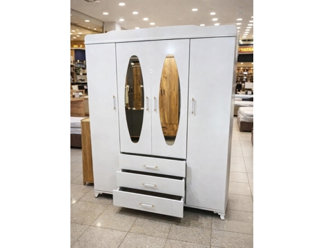 Mobilya, Bebek, Çocuk, Genç Odası, 4 Kapaklı Lüks Dolap Sıfır Sahibinden 6.100 Tl Kayseri