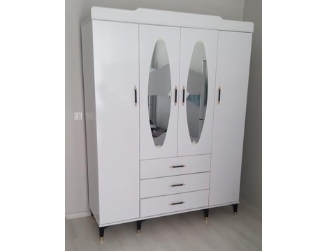 Mobilya, Bebek, Çocuk, Genç Odası, 4 Kapaklı Lüks Dolap Sıfır Sahibinden 6.100 Tl Kayseri