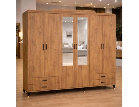 Mobilya, Bebek, Çocuk, Genç Odası, 6 Kapaklı Dolap 210X210 Sıfır 10.500 Tl Kayseri