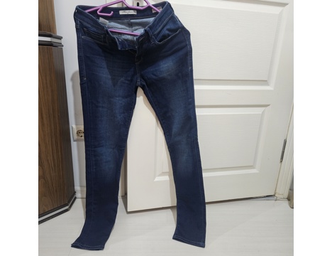 Giyim Eşyası, Bayan Pantolon, 27, Jean Pantolon , Mavi Alexa Mid-Rise Skinny Jean Pantolon