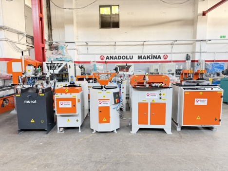 İş Makineleri, Komple Pvc Makinaları, Pvc Makinaları 5 Li Set Bakımlı Anadolu Makinadan