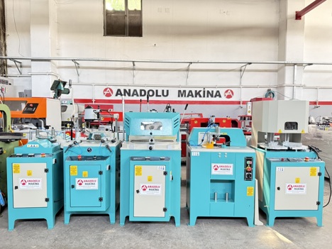 İş Makineleri, Komple Pvc Makinaları, Yeni, Anadolu Makina 220 Volt Pvc Makinaları 5'Li Set Sıfır