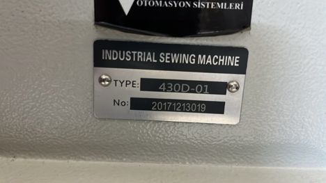 İş Makineleri, Dikiş Makinaları (Tekstil), Vertu Ponteriz Makinesi 2019 Sıfır Ayarında 50.000 Tl