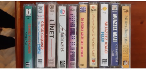Müzik, Film (Plak,Cd, Dvd), Çeşitli, Türk Sanat Müziği 10 Kaset Seti İkinci El 400 Tl Ankara