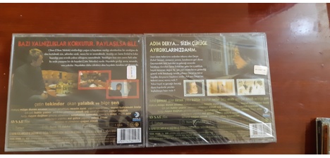 Müzik, Film (Plak,Cd, Dvd), Duygusal Filmler, Çeşitli, Vcd, 4 Adet Orijinal Film Cd Si