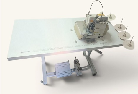 İş Makineleri, Overlok Makineleri, Yuki Kafadan Motorlu 4 İp Overlok