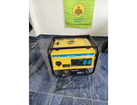 İş Makineleri, Benzinli Portatif Jeneratör, Aksa Aap3500e 3 Kva Jeneratör İkinci El 12.750 Tl Antalya
