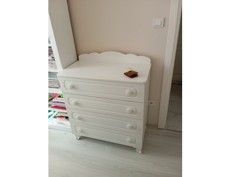 Mobilya, Bebek, Çocuk, Genç Odası, 2026, Maltepe Şifonyer 5 Çekmeceli Beyaz 1.000 Tl İstanbul