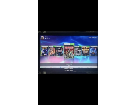 Elektronik Eşya, Oyun Konsolları, Xbox 360 Jailbreak (Kırık Ciha, Xbox 360 S Kasa 320Gb 40 Oyunlu İkinci El 7.500 Tl Ankara