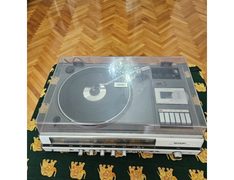 Antika Eşya, Pikap Radyo Kasetçalar, Sharp Sg-100X Vintage Pikap Radyo Seti 2.750 Tl İstanbul