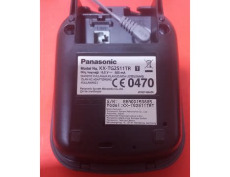 Elektronik Eşya, Telefon, Telsiz, Panasonıc, Panasonic Kx-Tg2511 Telsiz Telefon (Üst Model )