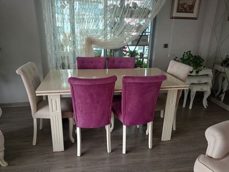 Ev, Bahçe Eşyaları, Komple Eşya, Oturma Grubu, Chester Koltuk Yemek Grubu Takımı İkinci El 30.000 Tl Samsun