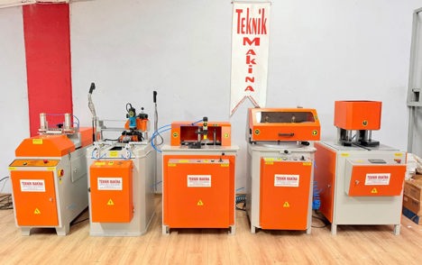 İş Makineleri, Komple Pvc Makinaları, Teknik Makina, Ful Otomatik Tam Takım Pvc Makinaları Teknk Makina