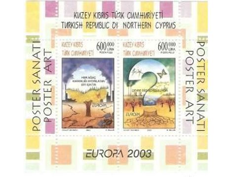 Koleksiyon, Pullar, 2003 K.K.T.C. Cept Damgasız