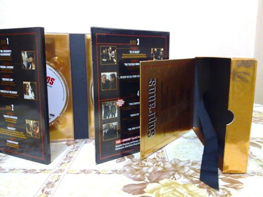 SOPRANOS Bradgrey Television Dvd Müzik, Film (Plak,Cd, Dvd) : Sopranos Orjinal Box Dörtlü Dvd Set Üçüncü Sezon