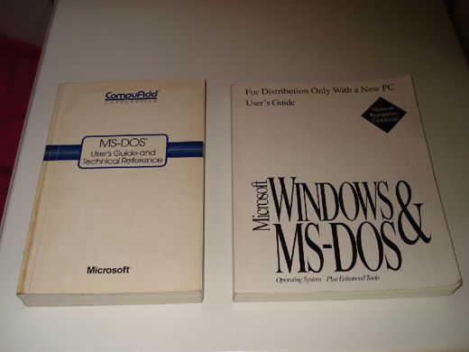 MS DOS Guide Microsoft Ms-Dos Referans Kitapları (2 adet), MS DOS Guide, Microsoft