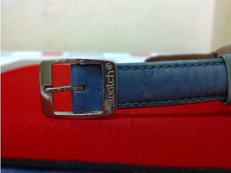Takılar, Saatler, Swatch Irony Orjinal Deri Kayışlı Saat Mükemmel