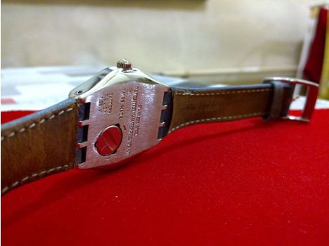 Takılar, Saatler, Swatch Irony Orjinal Deri Kayışlı Saat Mükemmel