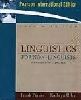Linguistics  For Non- Linguists